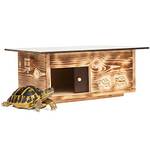 Woid Herz Premium Schildkrötenhaus 20 mm Vollholz