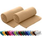 wometo 2er Set Polar Fleecedecke