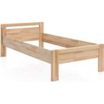 Woodlive Massivholz-Bett 90 x 200 cm