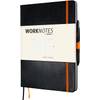 Hardcover Notizbuch a4 kariert von Workflo