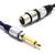XLR Buchse auf 6,3mm Mono Klinke Kabel Vitalco 1.5m Mikrofonkabel