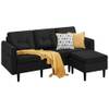 Ecksofa mit Ottomane von Yaheetech