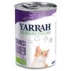 Bio Katzenfutter Bröckchen Huhn und Rind von Yarrah