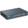 18 Port PoE Switch, 16 PoE+ Port von YuanLey