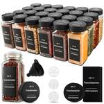 Zouway Gewürzgläser Eckig