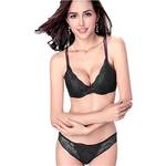 Zukulife Damen Spitze Push Up BH